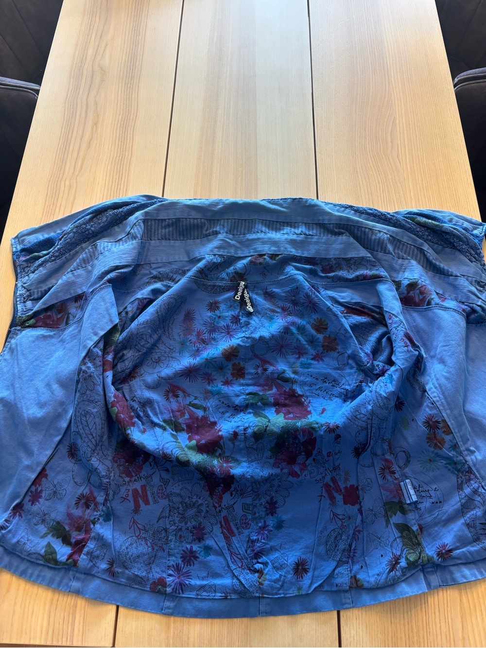 DESIGUAL, collared embroidered jacket! - Picture 4 of 15